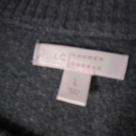 Lauren Conrad Soft tunic sweater size L - Picture 4 of 7